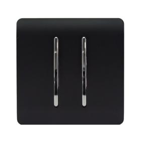 Matt Black Wiring Accessories Trendi Decorative Screwless Matt Black Wiring Accessories Trendi Decorative Screwless
